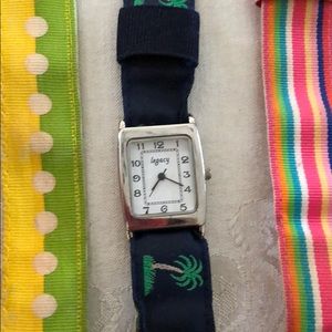 Legacy brand watch with interchangeable bands